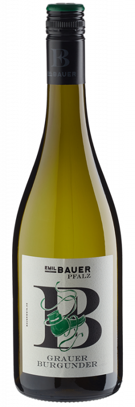Image of Bundschuh Grauer Burgunder trocken (2024) - Emil Bauer - Weißwein aus der Pfalz, Deutschland