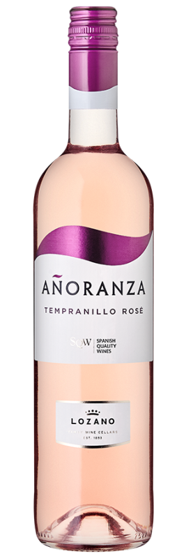 Añoranza Tempranillo Rosé (2023) - Bodegas Juan Ramón Lozano - Roséwein aus Spanien - Weinfreunde