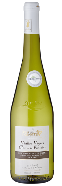 Vieilles Vignes Clos de La Fontaine Muscadet Sévre et Maine - 2020 - Domaine de la Foliette - Französischer Weißwein