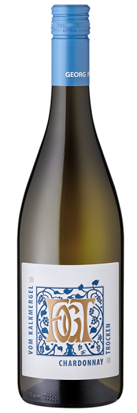 Vom Kalkmergel Chardonnay trocken - 2019 - Fogt - Deutscher Weißwein