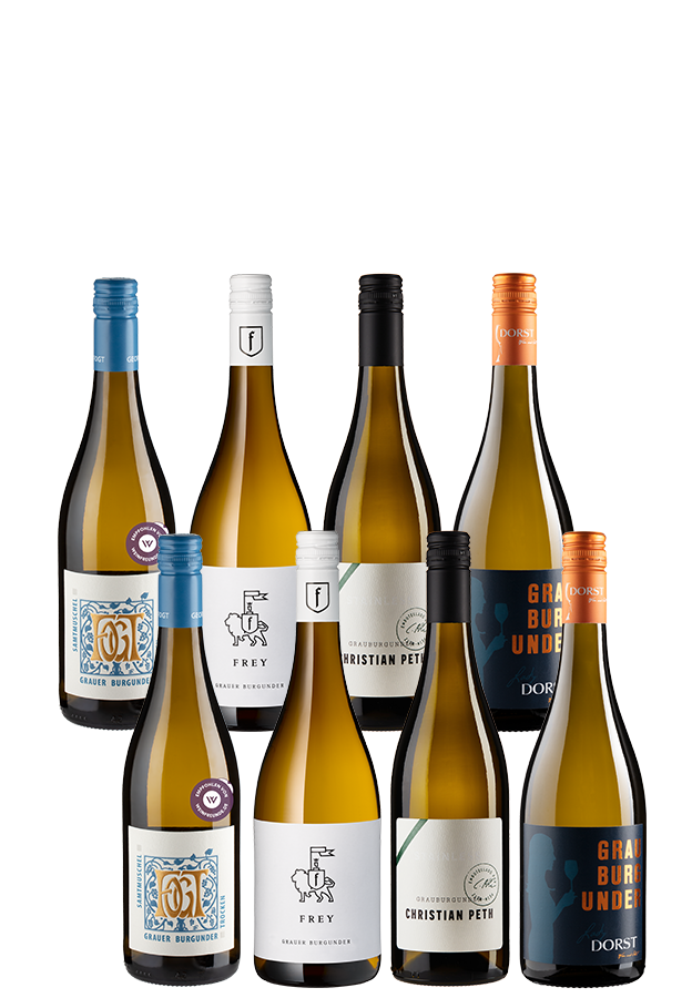 8er-Paket Best of Grauburgunder 