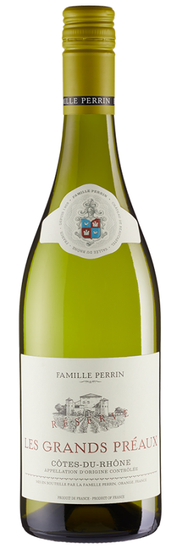 Image of Les Grands Préaux Réserve Blanc (2023) - Famille Perrin - Weißwein aus Frankreich