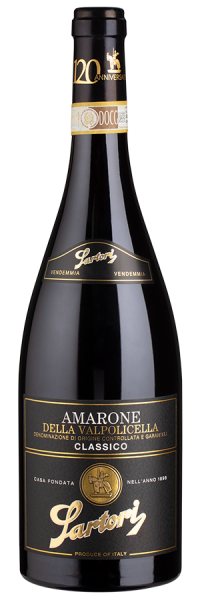 Image of 120 Anni Amarone della Valpolicella Classico - 2012 - Sartori - Italienischer Rotwein