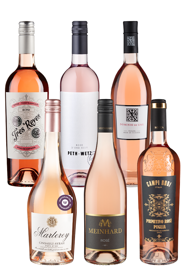 6er-Paket Rosé-Topseller 