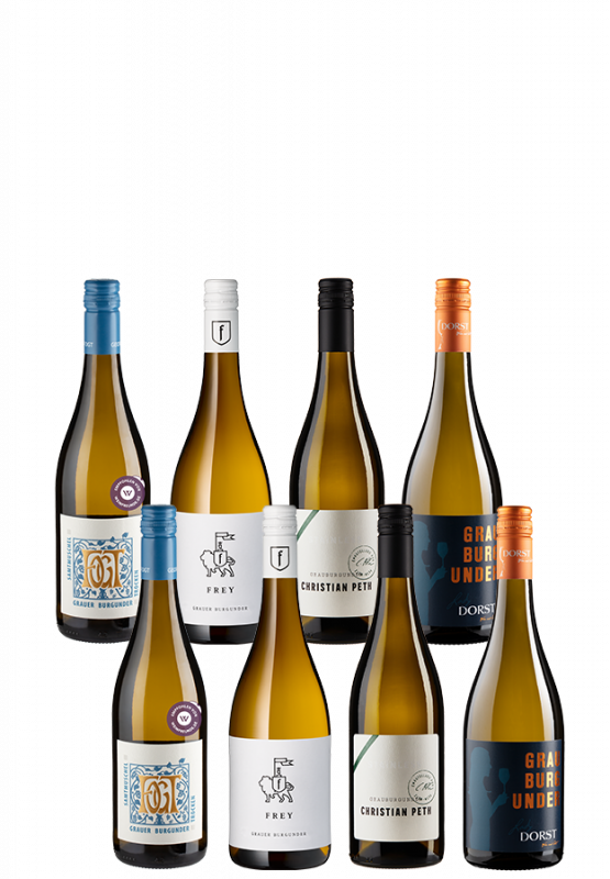 8er-Paket Best of Grauburgunder - Weinpakete - Weinfreunde