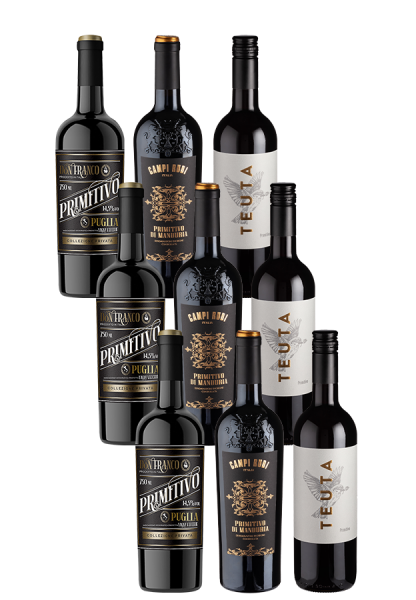 9er-Paket Primitivo Highlights - Weinpakete