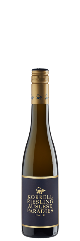 Paradies Riesling Auslese - 0,375 L (2018) - Korrell - Weißwein von der Nahe, Deutschland - Weinfreunde