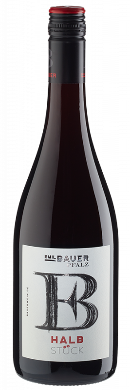 Image of Halbstück Cuvée trocken (2023) - Emil Bauer - Rotwein aus der Pfalz, Deutschland