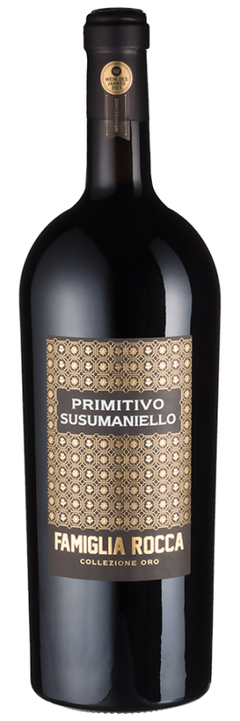 Image of Famiglia Rocca Primitivo Susumaniello Collezione Oro - 1,5 L-Magnum (2022) - Angelo Rocca - Rotwein aus Apulien, Italien