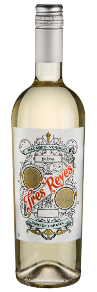 Tres Reyes Macabeo Verdejo - 2021 - Bodegas Tres Reyes - Spanischer Weißwein