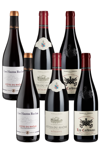 6er-Paket Rhône Rotweine - Weinpakete