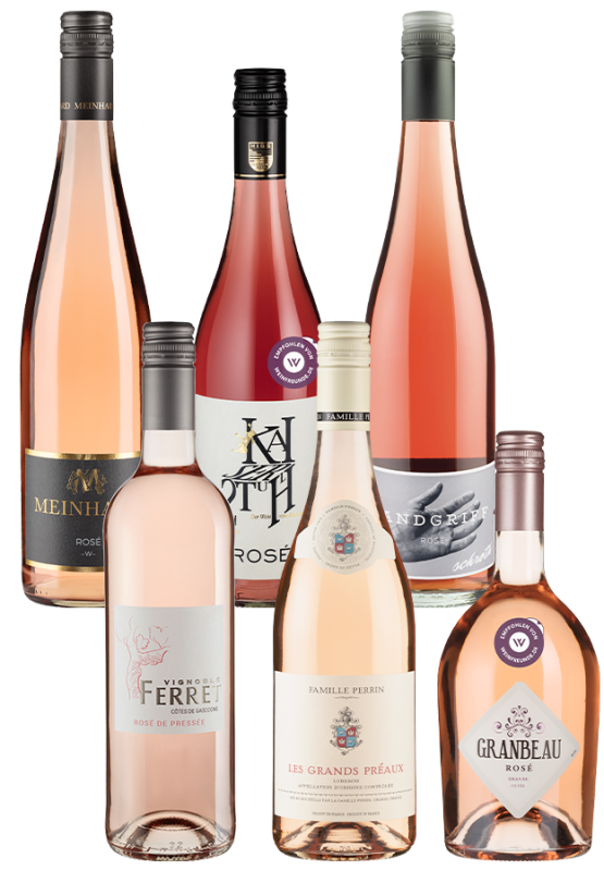 Image of 6er-Probierpaket Rosé - Weinpakete