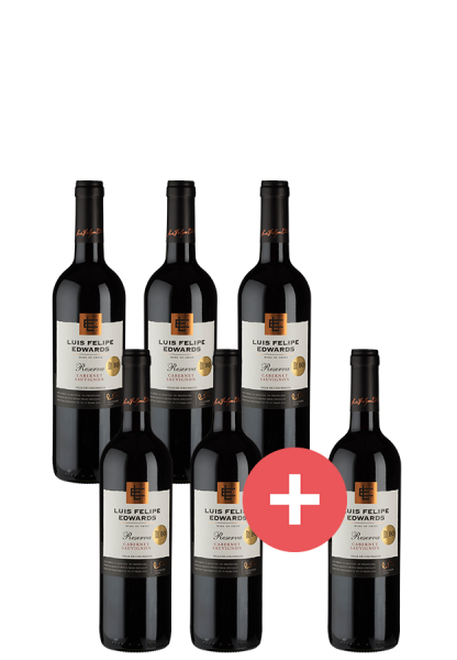 5+1 Paket Cabernet Sauvignon Reserva Weinlakai Empfehlung - Weinpakete