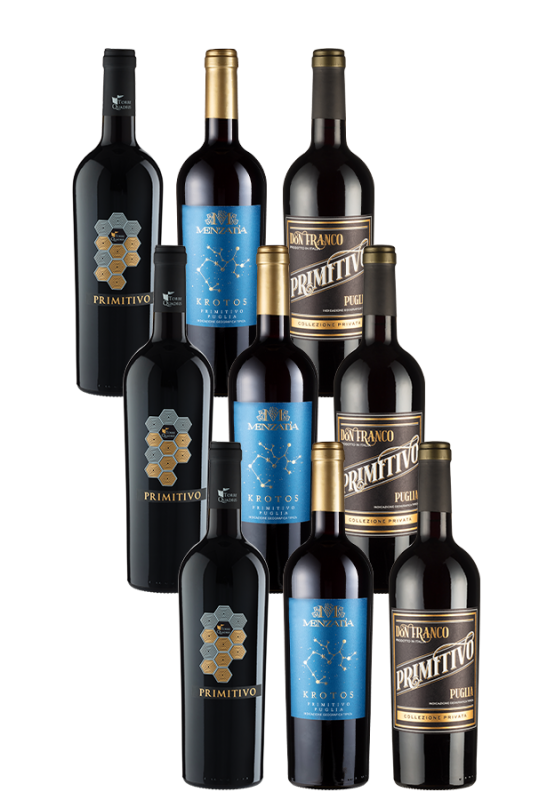 Image of 9er-Paket Primitivo Favoriten - Weinpakete aus Italien