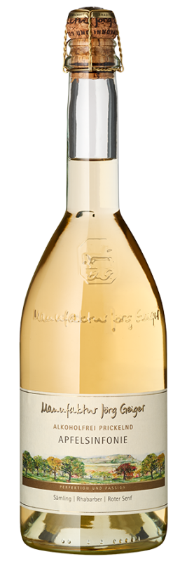 Prisecco Apfelsinfonie alkoholfrei - Jörg Geiger - Schaumwein aus Württemberg, Deutschland - Weinfreunde