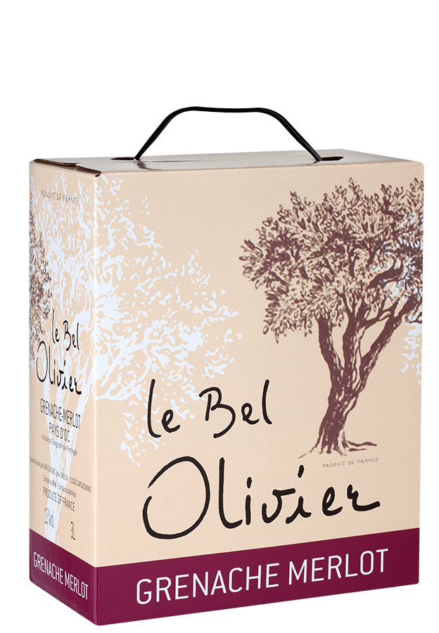 Le Bel Olivier Grenache & Merlot Bag-in-Box - 3,0 L 2023