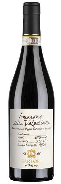 Amarone della Valpolicella - 2015 - Sartori - Italienischer Rotwein