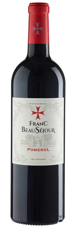 Image of Franc Beauséjour Pomerol (2022) - Les Capucins - Rotwein aus Bordeaux, Frankreich