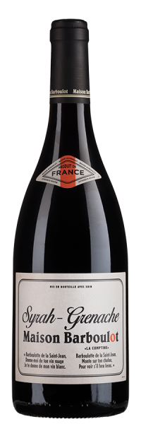 Maison Barboulot Syrah Grenache - 2020 - Les Producteurs Réunis - Französischer Rotwein