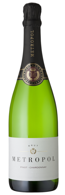 Image of Metropol Pinot Chardonnay Brut - Cavicchioli - Schaumwein aus Italien