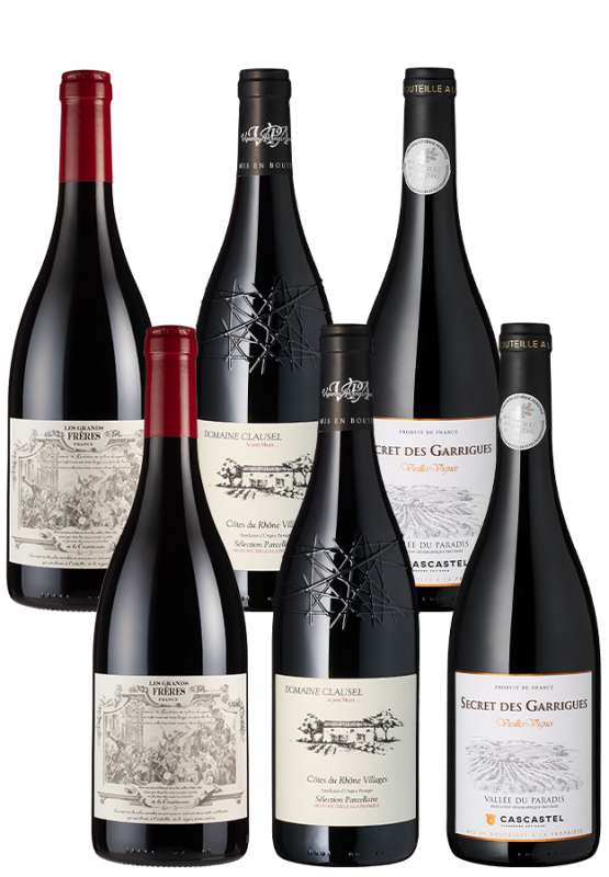 Image of 6er-Paket Tour de France Entdecker - Weinpakete aus Frankreich