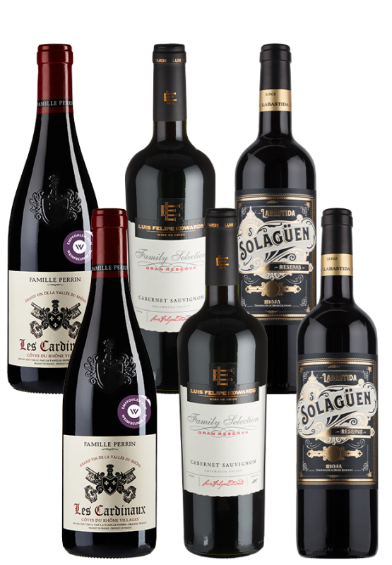 Image of 6er-Paket Rotweine aus Barrique - Weinpakete
