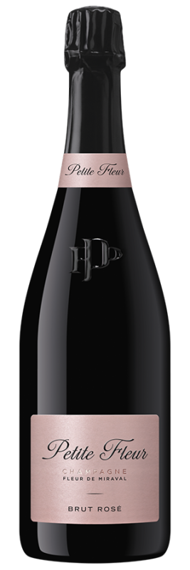 Champagne Petite Fleur de Miraval Rosé Brut - Miraval by Pitt & Perrin - Schaumwein aus Frankreich - Weinfreunde