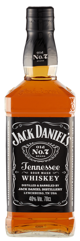 Image of Jack Daniel's Tennessee Whiskey - 0,7L - Jack Daniel Distillery - Spirituosen aus den USA