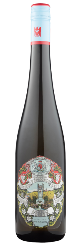 Image of Hochheimer Königin Victoriaberg Riesling trocken (2023) - Flick - Weißwein aus dem Rheingau, Deutschland