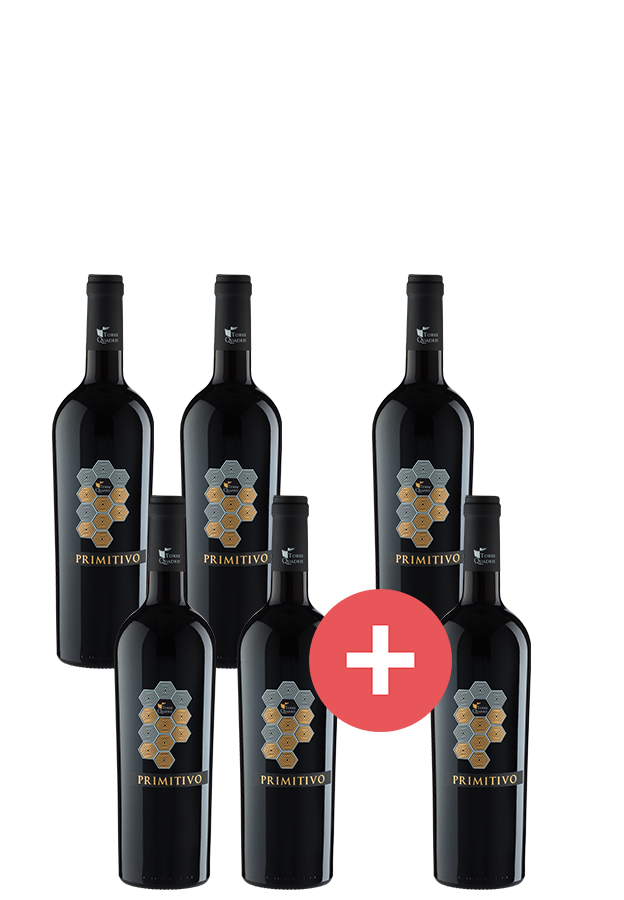 4+2 Paket Primitivo Torre Quadris 