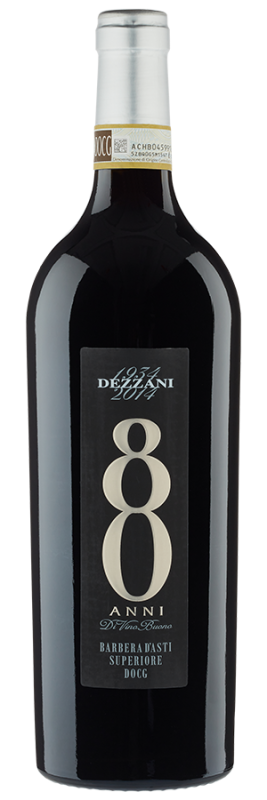 Image of Barbera d'Asti Superiore 80 Anni (2018) - Dezzani Srl - Rotwein aus dem Piemont, Italien