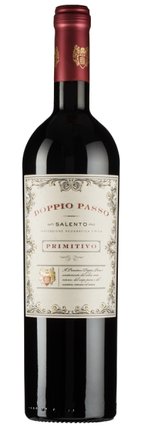 Doppio Passo Primitivo Salento - 2019 - Casa Vinicola Botter - Italienischer Rotwein