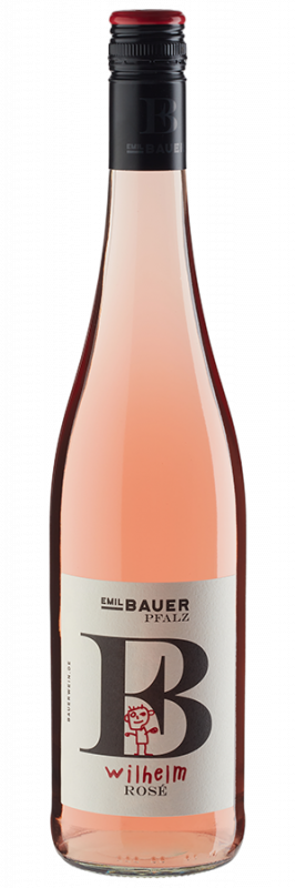 Image of Wilhelm Rosé trocken (2024) - Emil Bauer - Roséwein aus der Pfalz, Deutschland