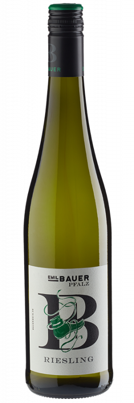 Image of Bundschuh Riesling trocken (2024) - Emil Bauer - Weißwein aus der Pfalz, Deutschland