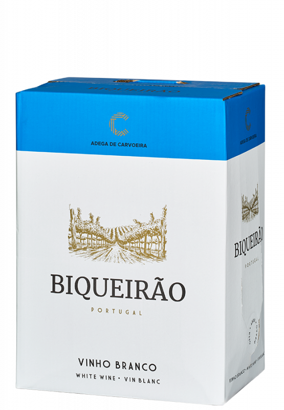 Biqueirão Branco Bag-in-Box - 5,0 L - Adega Cooperativa de Carvoeira - Weißwein aus Portugal - Weinfreunde