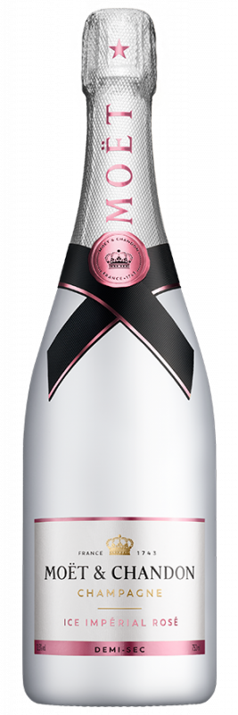 Champagner Ice Impérial Rosé Demi-Sec - Moët & Chandon - Schaumwein aus Frankreich - Weinfreunde