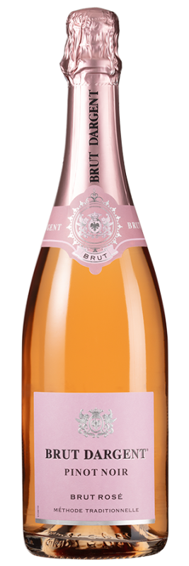 Image of Brut Dargent Pinot Noir Rosé Brut - Les Grands Chais de France - Schaumwein von der Loire, Frankreich