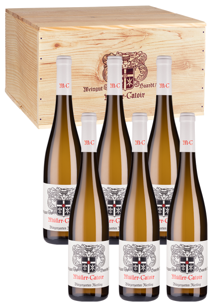 6er-Paket Bürgergarten Jahrgangsvertikale (Bio) - Müller-Catoir - Deutscher Weißwein Weißwein 2000014656 Weinfreunde