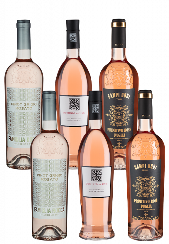 6er-Kennenlernpaket Rosé-Favoriten - Weinpakete - Weinfreunde