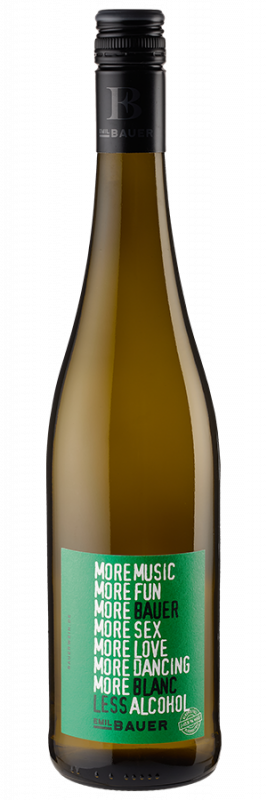 More Blanc alkoholfrei (2024) - Emil Bauer - Weißwein aus der Pfalz, Deutschland - Weinfreunde
