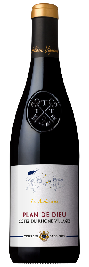 Plan de Dieu Les Audacieux Côtes du Rhône Villages 2023