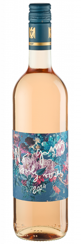Image of No Guns Only Roses Rosé trocken (2024) - Weingut Ellwanger - Roséwein aus Württemberg, Deutschland