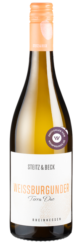 Image of Terra Duo Weißburgunder trocken (2023) - Steitz & Beck - Weißwein aus Rheinhessen, Deutschland