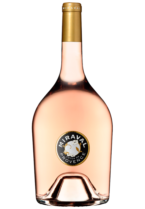 Miraval Côtes de Provence Rosé - 3,0 L-Doppelmagnum (2023) - Miraval by Pitt & Perrin - Roséwein aus der Provence, Frankreich - Weinfreunde