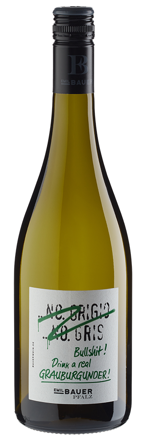 Bullshit! Drink a real Grauburgunder trocken 2024