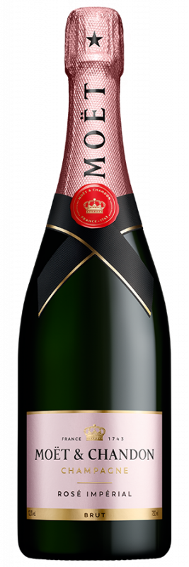 Champagner Rosé Impérial Brut - Moët & Chandon - Schaumwein aus Frankreich - Weinfreunde