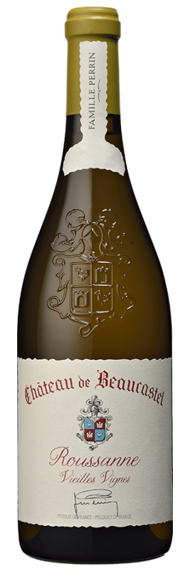 Châteauneuf-du-Pape Blanc Roussanne Vieilles Vignes Bio (2022) - Château de Beaucastel (Famille Perrin) - Weißwein aus Frankreich - Weinfreunde