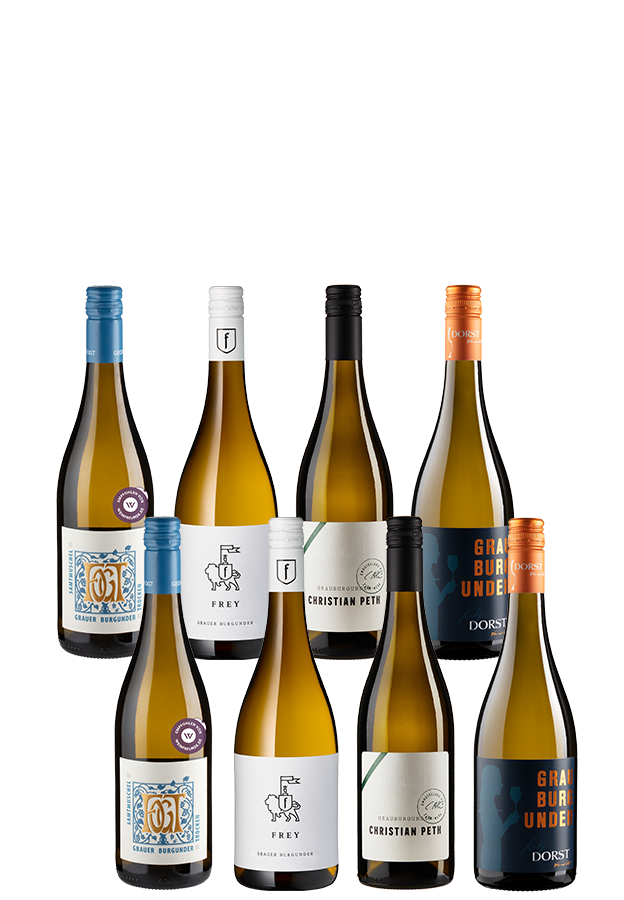 8er-Paket Best of Grauburgunder 