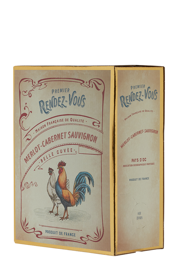 Premier Rendez-Vous Merlot Cabernet Sauvignon Bag-in-Box - 3,0 L 2023
