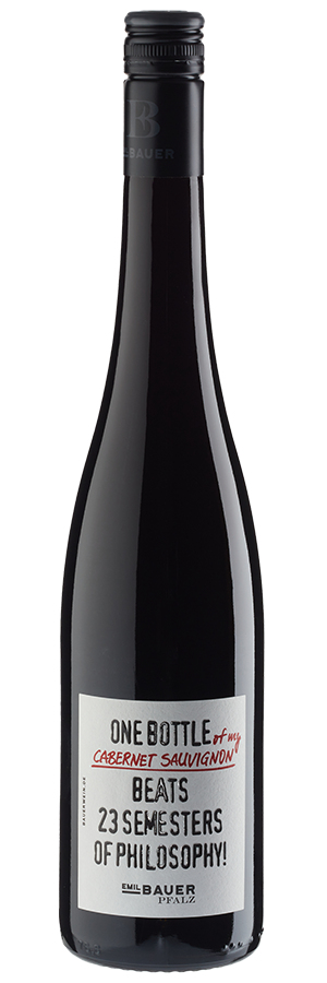 One bottle of my Cabernet Sauvignon beats 23 semesters of philosophy! tr... 2022